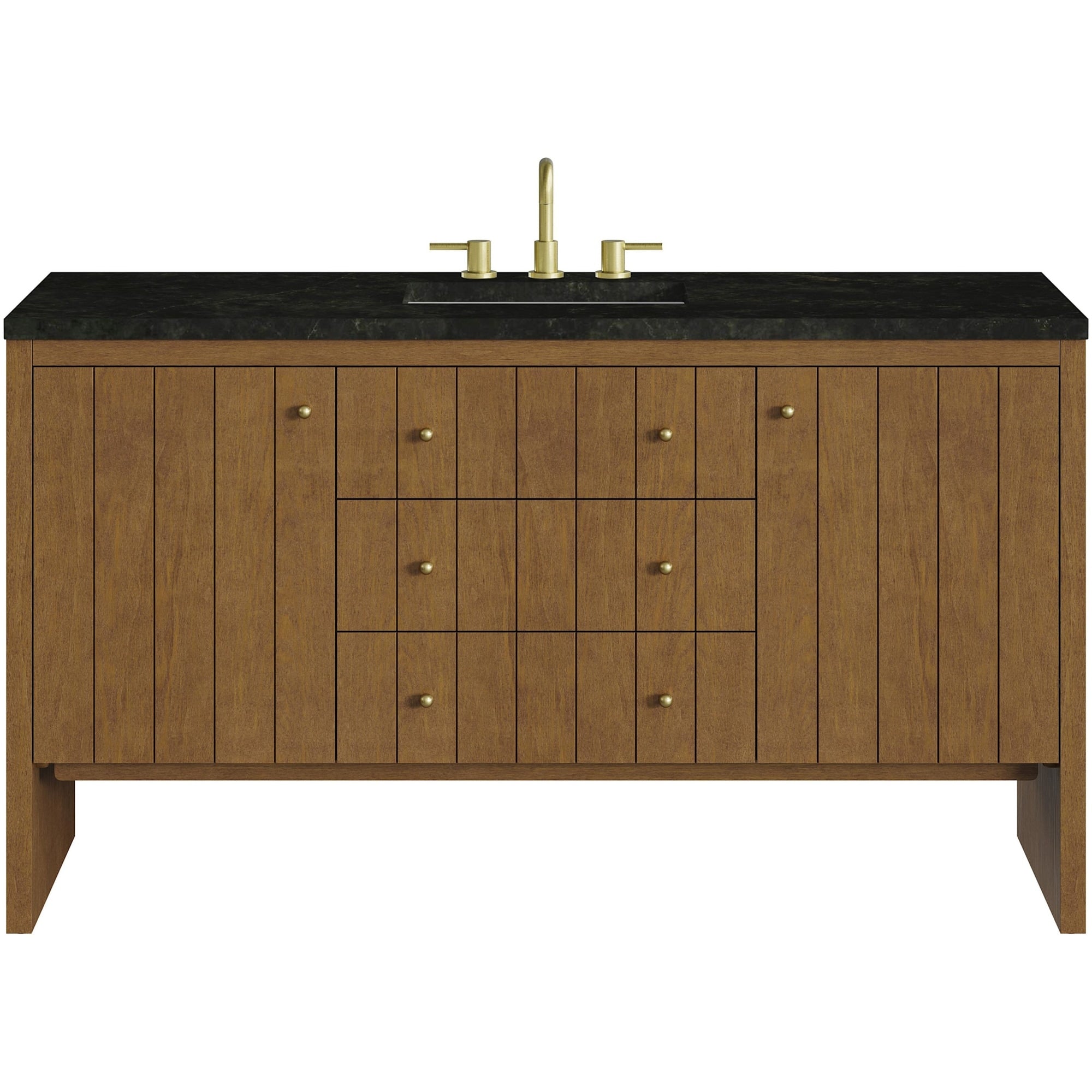 James Martin Vanities 435 V60S 3Pht Hudson 60 Free Standing Single