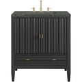 James Martin Vanities 485 V30 3Pbl Myrrin 30 Free Standing Single