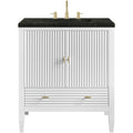 James Martin Vanities 485 V30 3Pht Myrrin 30 Free Standing Single
