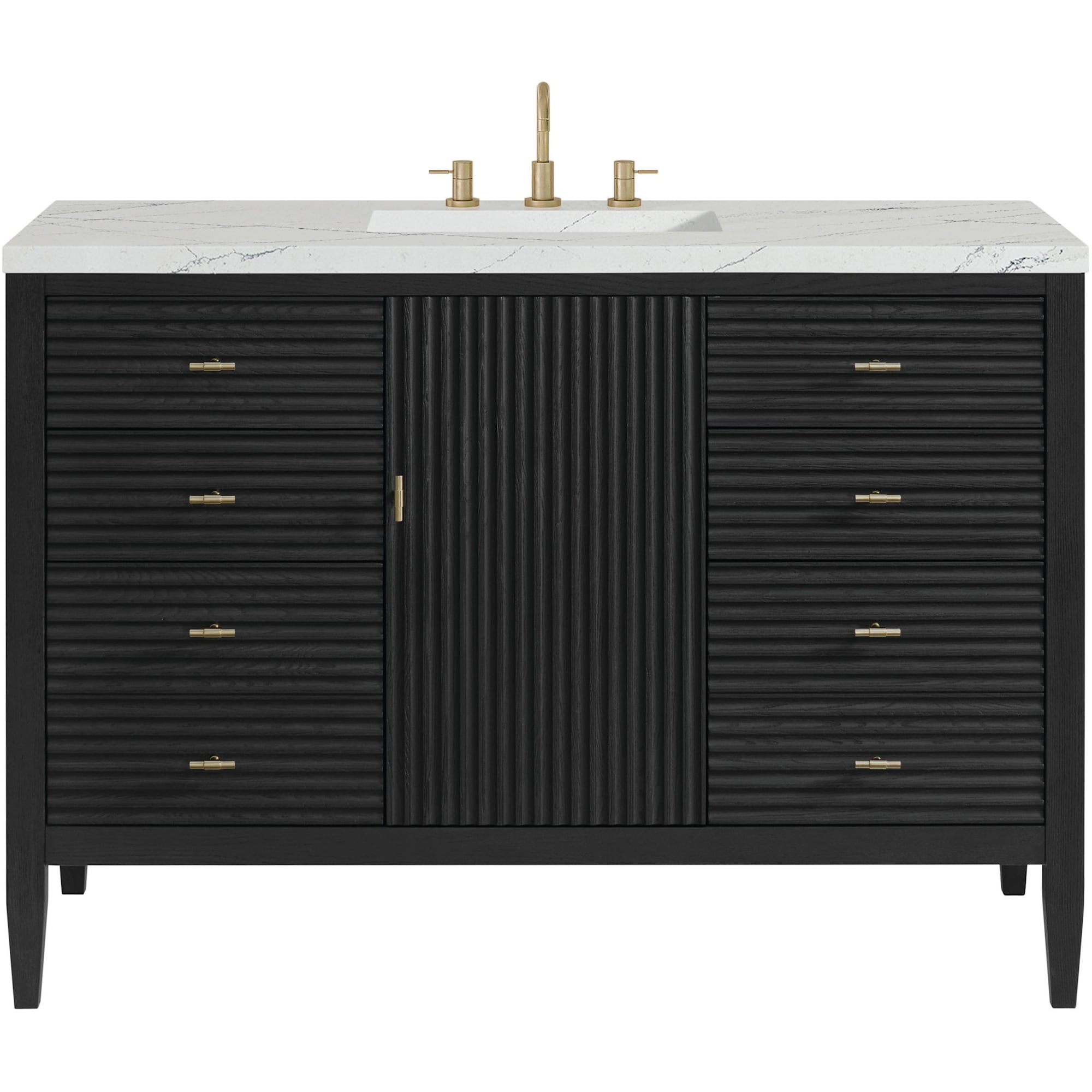 James Martin Vanities 485 V48 Fenc Myrrin 48 Free Standing Single