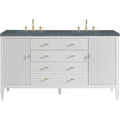 James Martin Vanities 485 V60D Fpbl Myrrin 60 Free Standing Double