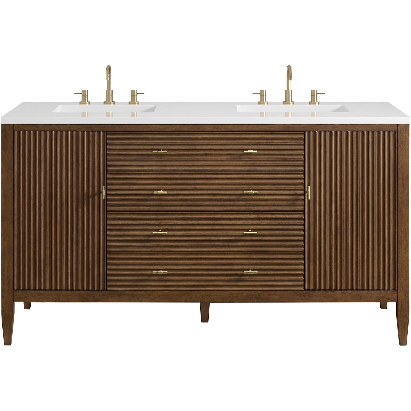 James Martin Vanities 485 V60D M Myrrin 60 Free Standing Double Basin