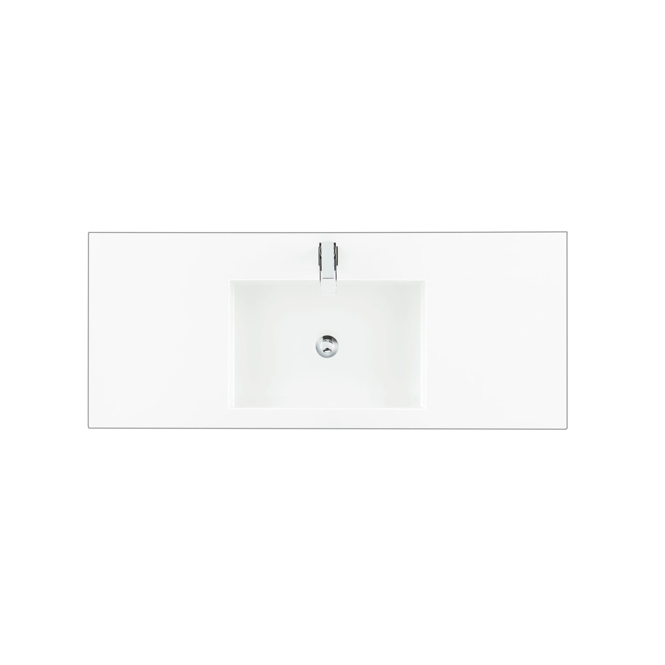 James Martin Vanities 48 Stone Composite Vanity Top With 1 Integrated