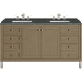 James Martin Vanities 503 V60D 3Pbl Chicago 60 Free Standing Double