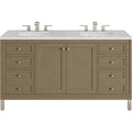 James Martin Vanities 503 V60D Fejp Chicago 60 Free Standing Double