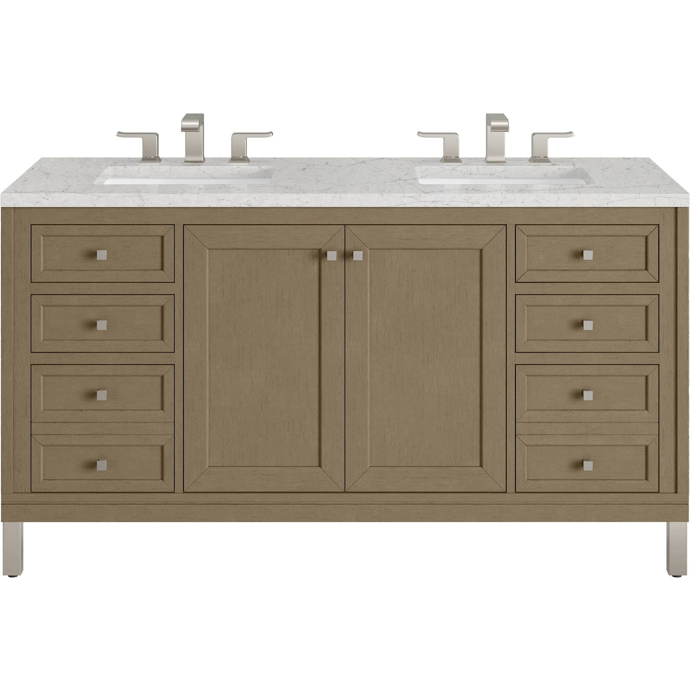 James Martin Vanities 503 V60D Fejp Chicago 60 Free Standing Double