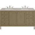 James Martin Vanities 503 V60D Fvsl Chicago 60 Free Standing Double