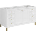 James Martin Vanities 503 V60D M Chicago 60 Free Standing Double