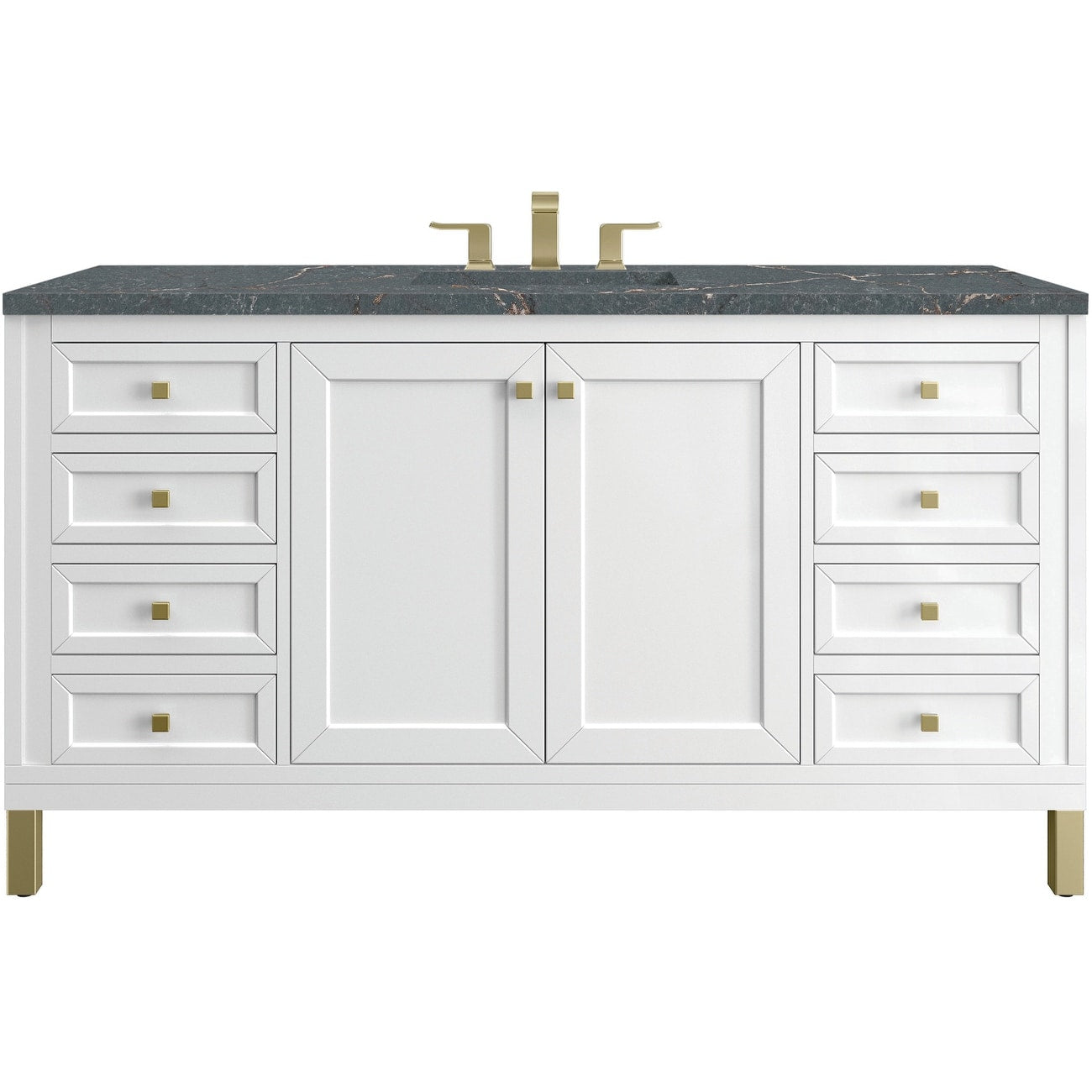 James Martin Vanities 503 V60S 3Pbl Chicago 60 Free Standing Single