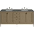 James Martin Vanities 503 V72 Fpbl Chicago 72 Free Standing Double