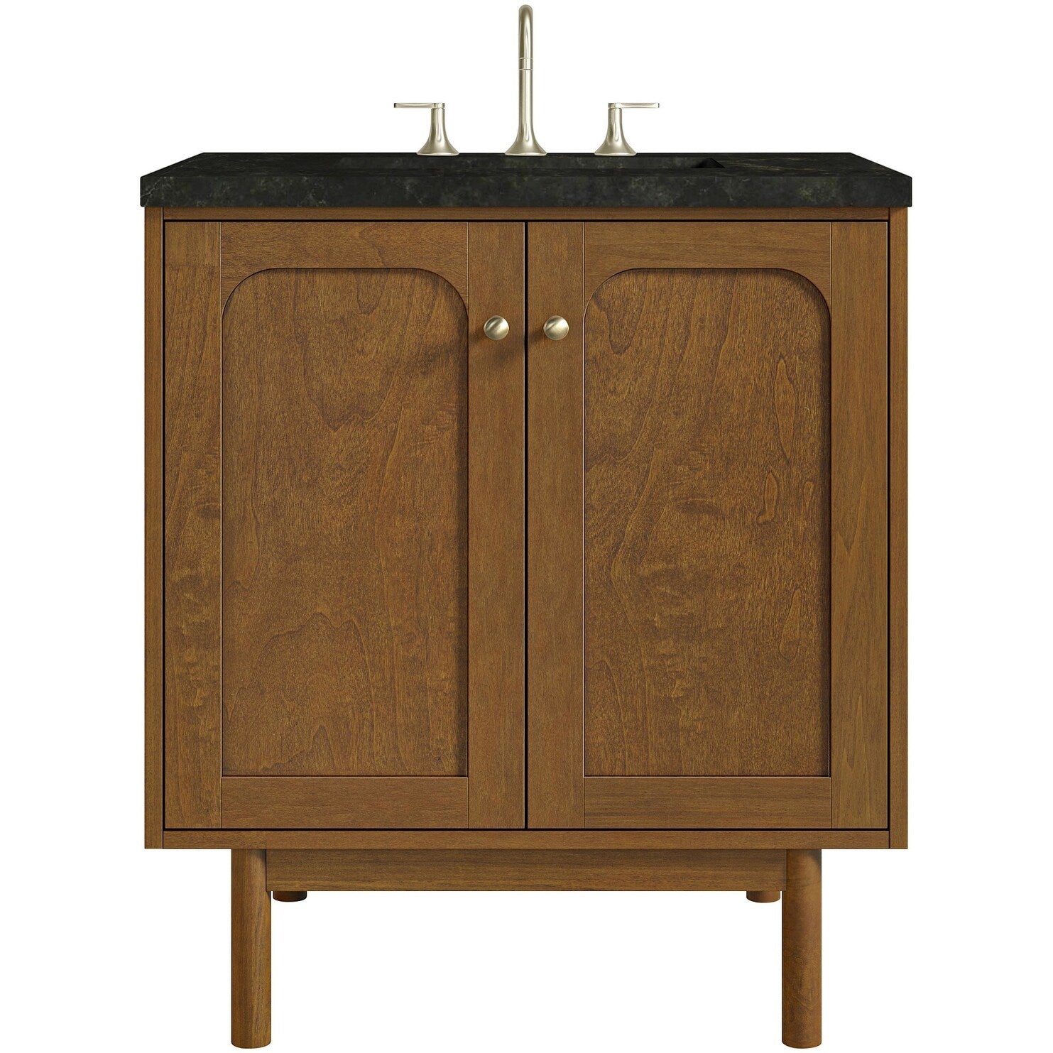 James Martin Vanities 545 V30 3Pht Laurent 30 Single Basin Poplar