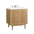 James Martin Vanities 545 V30 3Wz Laurent 30 Single Basin Poplar Wood