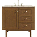 James Martin Vanities 545 V36 3Tjr Laurent 36 Single Basin Poplar
