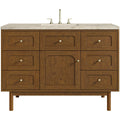 James Martin Vanities 545 V48 Ftjr Laurent 48 Single Basin Poplar