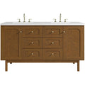 James Martin Vanities 545 V60D 3Wz Laurent 60 Double Basin Poplar