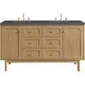 James Martin Vanities 545 V60D Fpbl Laurent 60 Wall Mounted Or Free