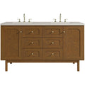 James Martin Vanities 545 V60D Fsfr Laurent 60 Double Basin Poplar