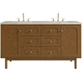 James Martin Vanities 545 V60D Ftjr Laurent 60 Double Basin Poplar