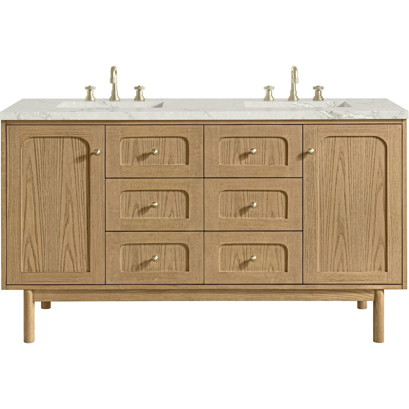 James Martin Vanities 545 V60D Fvsl Laurent 60 Wall Mounted Or Free