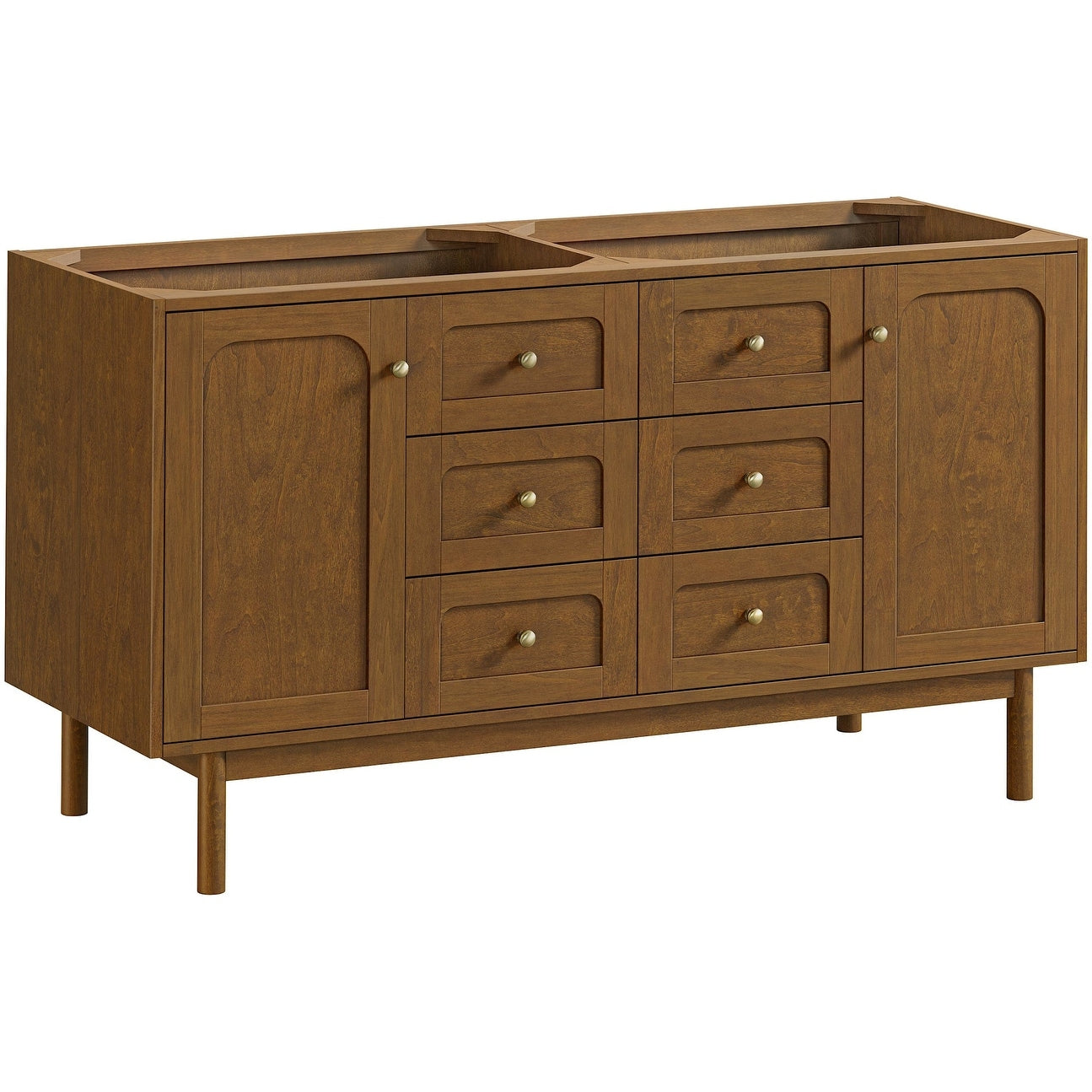 James Martin Vanities 545 V60D Laurent 60 Free Standing Double Basin