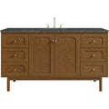 James Martin Vanities 545 V60S 3Pbl Laurent 60 Single Basin Poplar