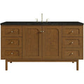 James Martin Vanities 545 V60S 3Pht Laurent 60 Single Basin Poplar