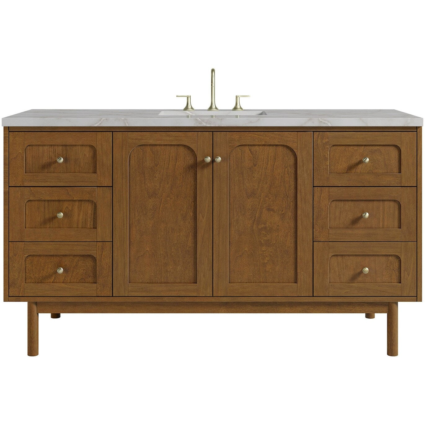 James Martin Vanities 545 V60S 3Vsl Laurent 60 Single Basin Poplar