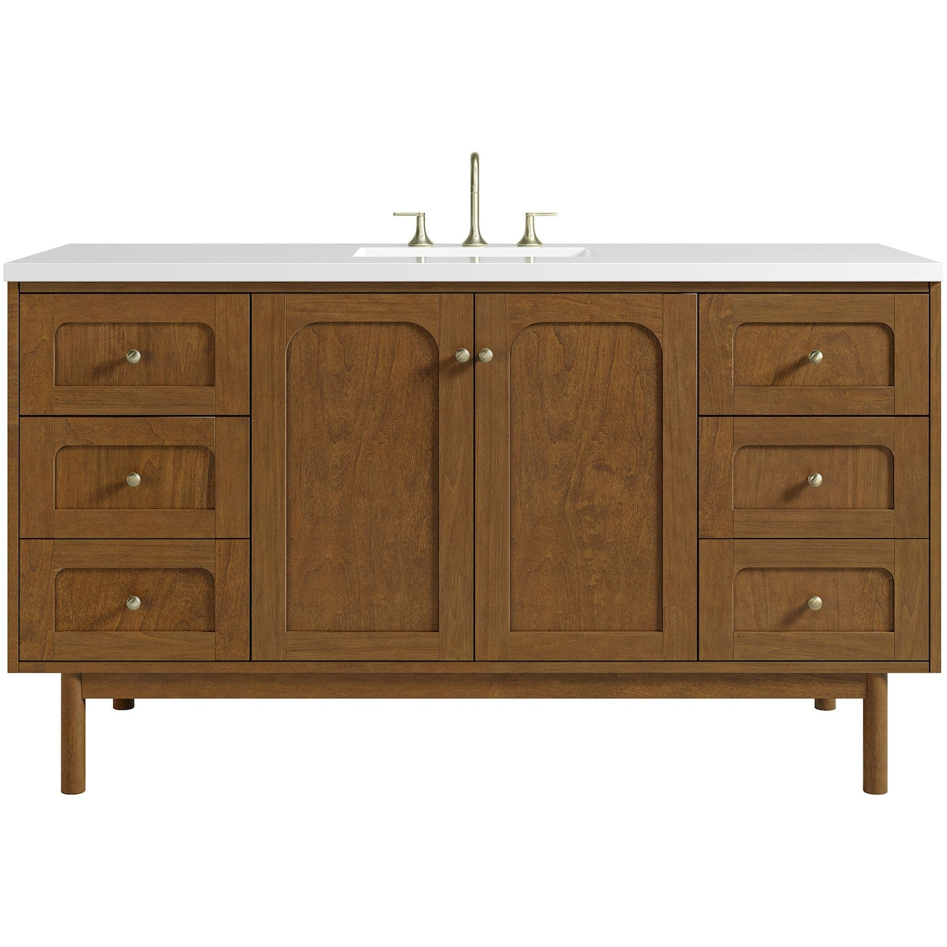James Martin Vanities 545 V60S 3Wz Laurent 60 Single Basin Poplar
