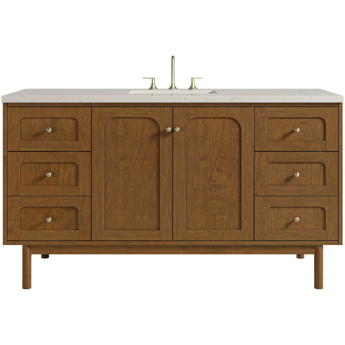 James Martin Vanities 545 V60S Fsfr Laurent 60 Single Basin Poplar