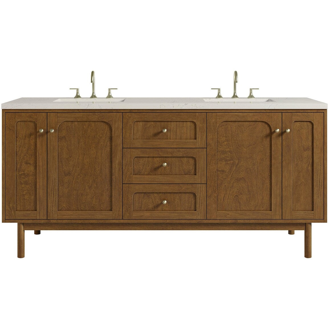 James Martin Vanities 545 V72 3Sfr Laurent 72 Double Basin Poplar