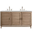 James Martin Vanities 620 V60D Fenc Portland 60 Free Standing Double