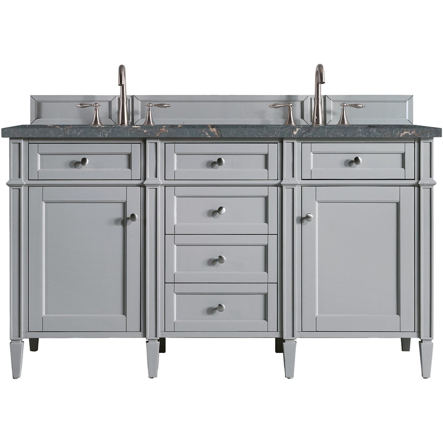 James Martin Vanities 650 V60D Fpbl Brittany 60 Free Standing Double