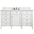 James Martin Vanities 650 V60S Fenc Brittany 60 Free Standing Single