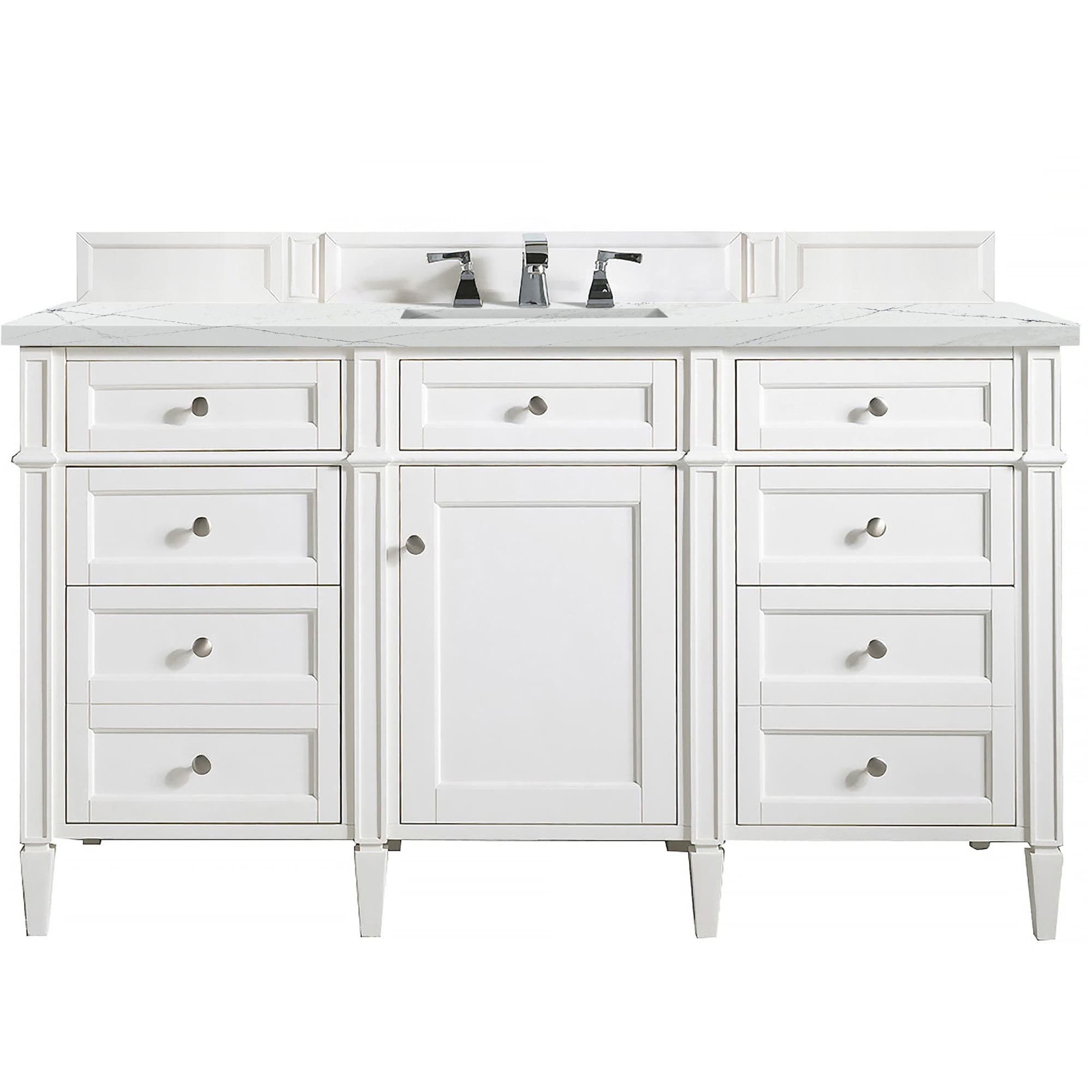 James Martin Vanities 650 V60S Fenc Brittany 60 Free Standing Single