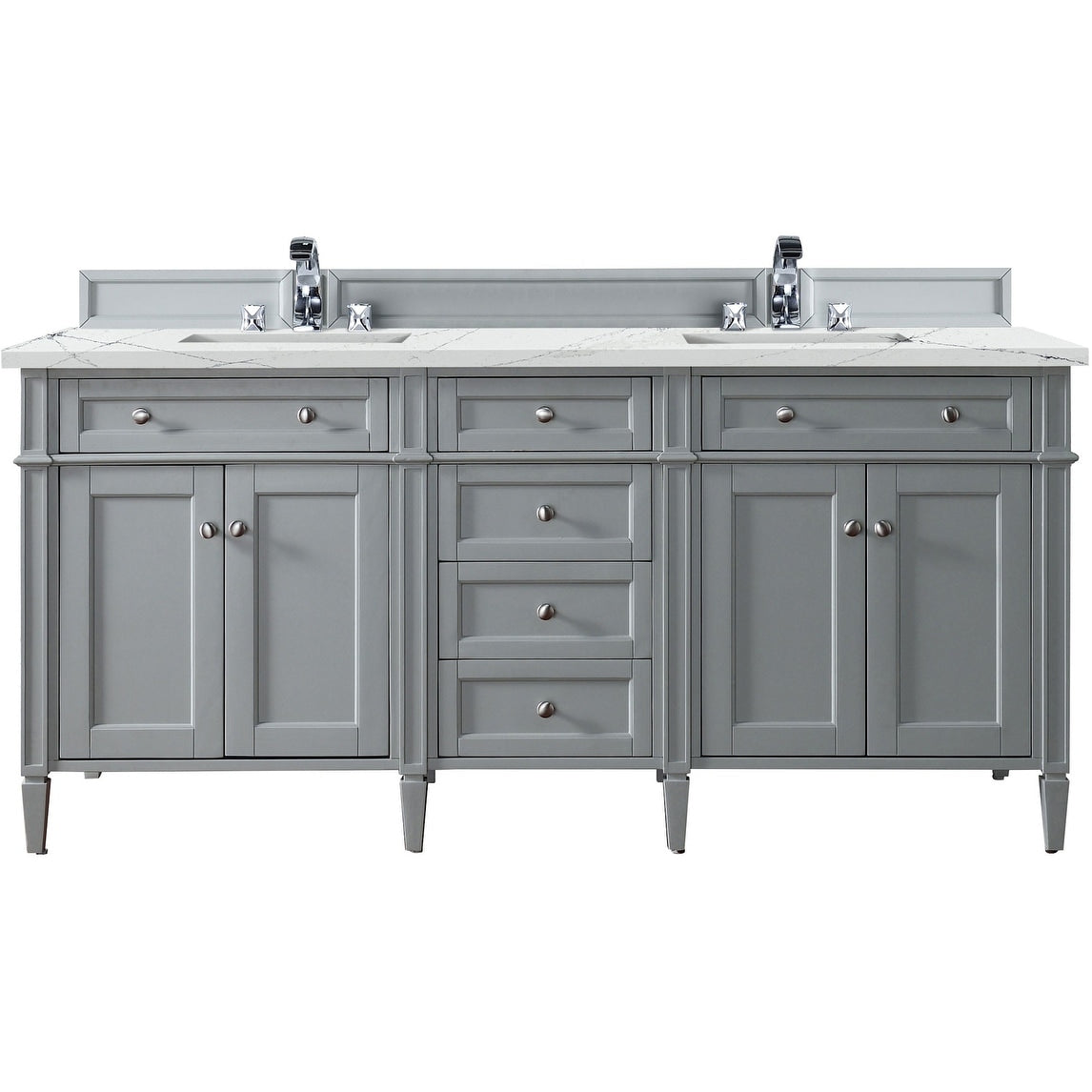 James Martin Vanities 650 V72 Fenc Brittany 72 Free Standing Double