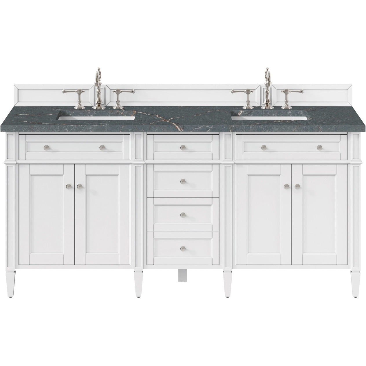 James Martin Vanities 650 V72 Fpbl Brittany 72 Free Standing Double