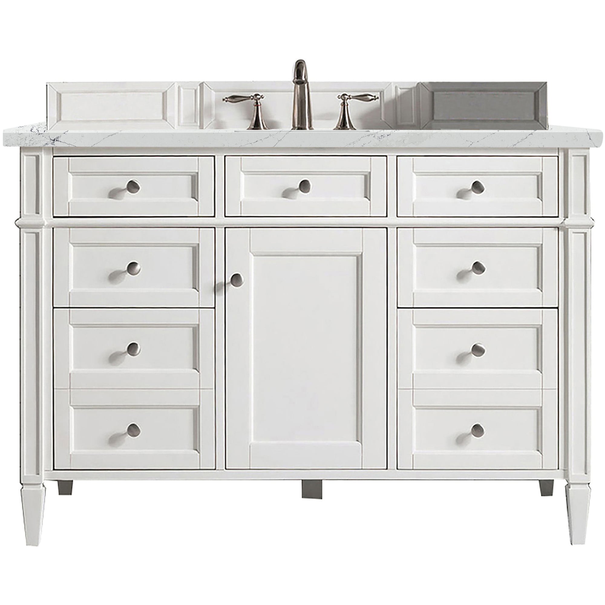 James Martin Vanities 655 V48 Fenc Brittany 48 Free Standing Single