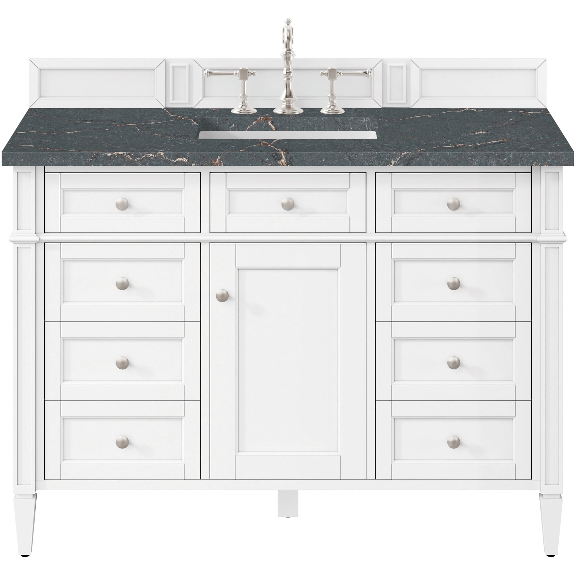 James Martin Vanities 655 V48 Fpbl Brittany 48 Free Standing Single