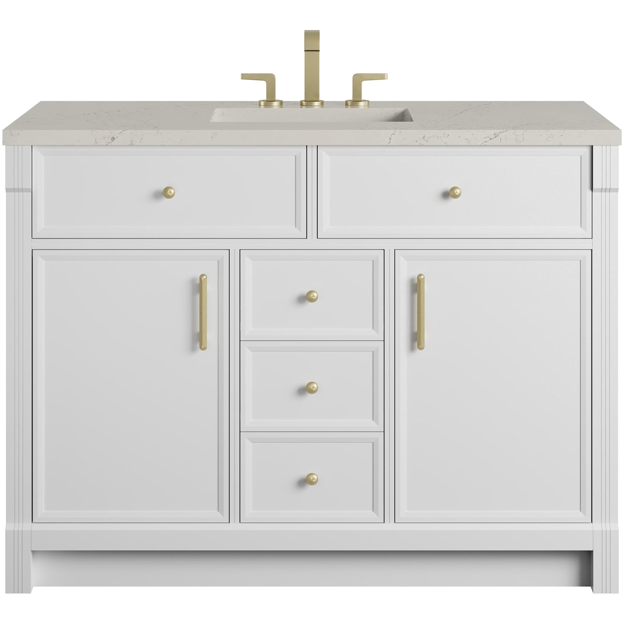 James Martin Vanities 660 V48 3Sfr Bellshire 48 Free Standing Single