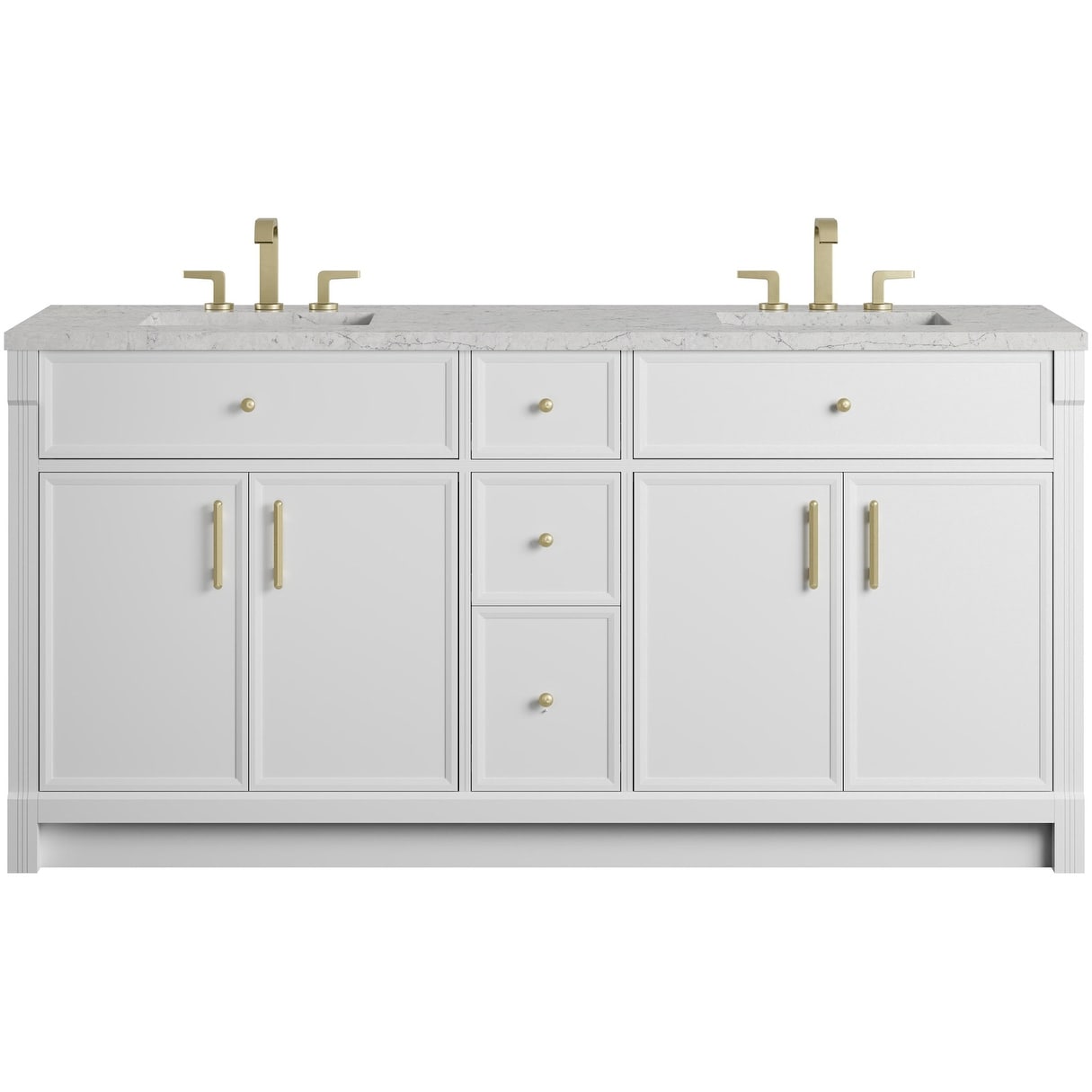 James Martin Vanities 660 V72 3Ejp Bellshire 72 Free Standing Double