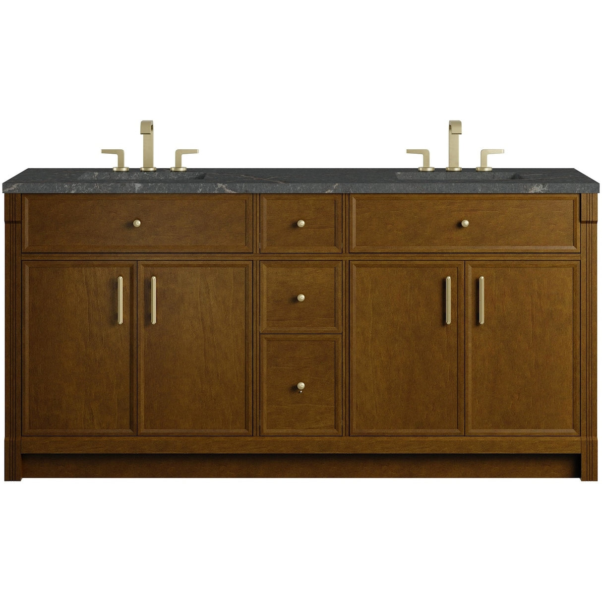 James Martin Vanities 660 V72 3Pbl Bellshire 72 Free Standing Double