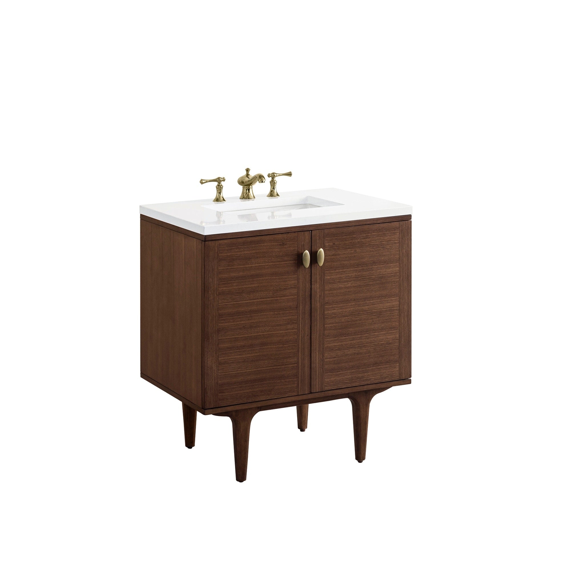 James Martin Vanities 670 V30 3Wz Amberly 30 Single Basin Vanity Set