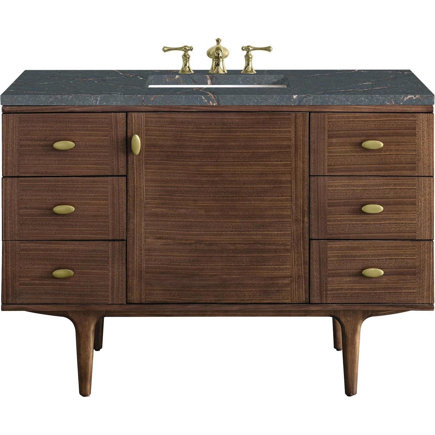 James Martin Vanities 670 V48 Fpbl Amberly 48 Wall Mounted Or Free