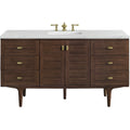 James Martin Vanities 670 V60S Fenc Amberly 60 Wall Mounted Or Free