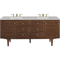James Martin Vanities 670 V72 Fvsl Amberly 72 Wall Mounted Or Free