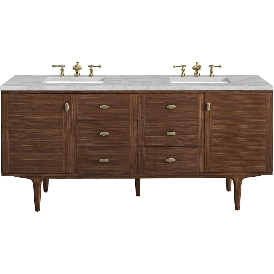 James Martin Vanities 670 V72 Fvsl Amberly 72 Wall Mounted Or Free
