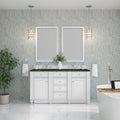 Bristol 60 Double Vanity Bright White