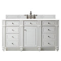 Bristol 60 Single Vanity Bright White