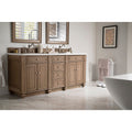Bristol 72 Double Vanity White Washed Walnut