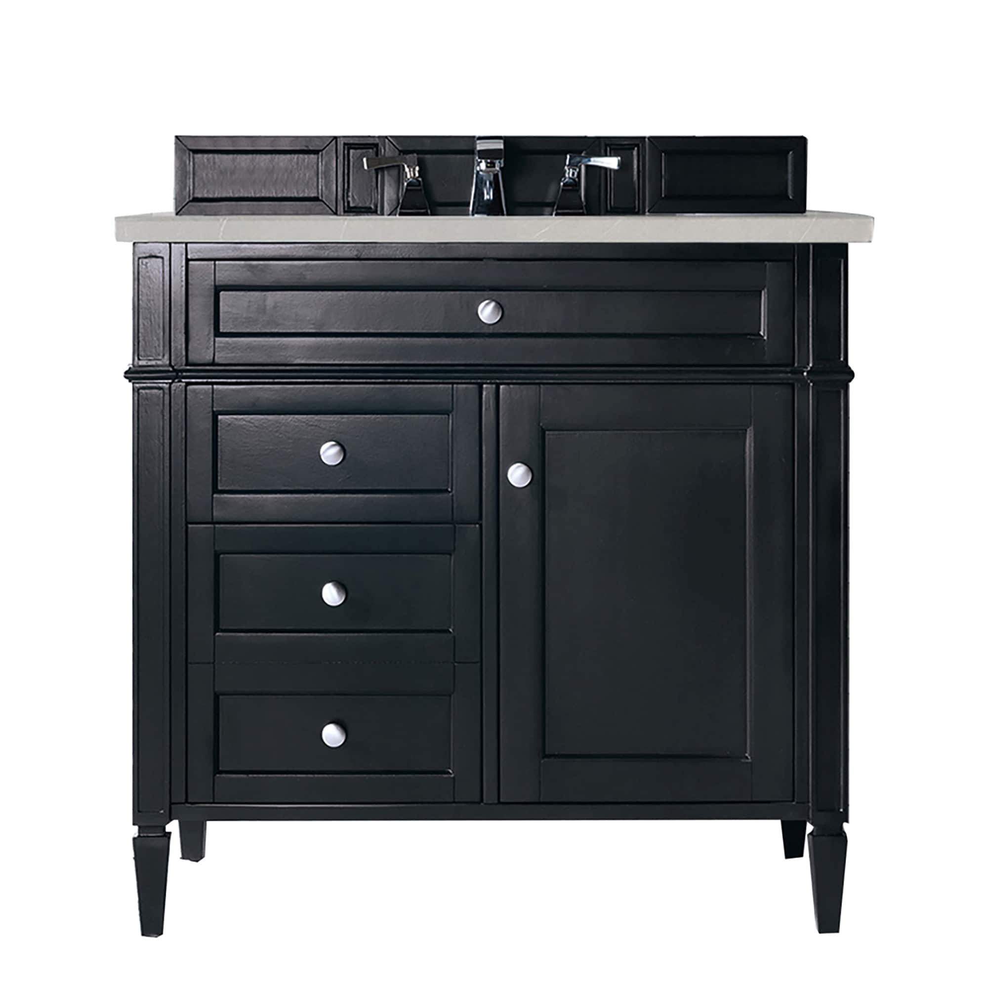 Brittany 36 Single Vanity Black Onyx